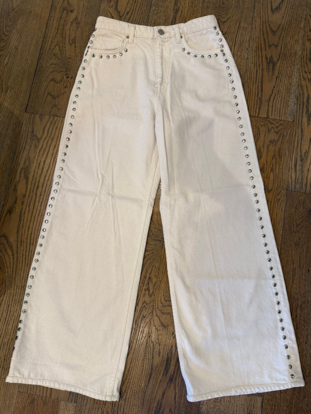 Reformation Cary High Rise Slouchy Wide Leg Jeans size 27 - Picture 7 of 7